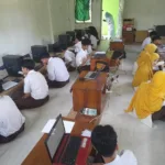 MTs Persis Cikarag Cibatu Garut Gelar TKA Kelas 9, Sempat Terkendala Server