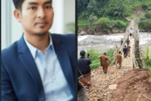 Jembatan Setengah Beton Setengah Bambu, Bukti Nyata Gagalnya Tata Ruang Dan Pembangunan Di Kabupaten Garut