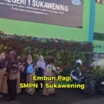 Embun Pagi SMPN 1 Sukawening: Bangun Disiplin, Perkuat Karakter, Dan Cetak Generasi Berprestasi