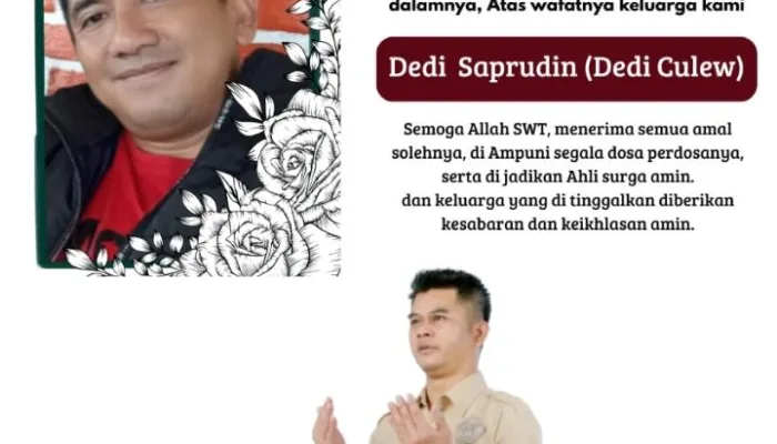 Ucapan Belasungkawa Dari  Tatang Sumirat Anggota DPRD Kabupaten Garut