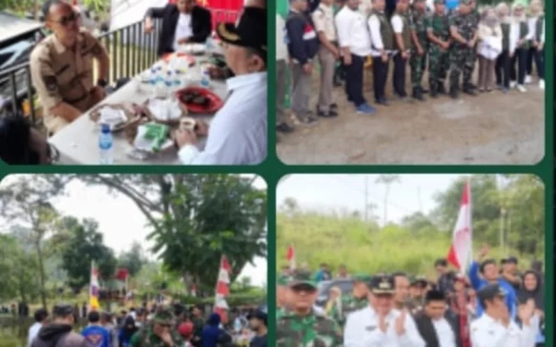 Bupati Garut Hadiri Pembukaan TMMD di Desa Mekarmulya Malangbong