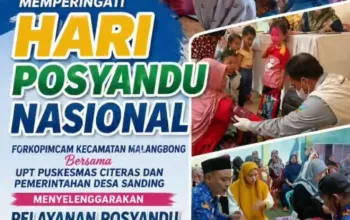 Forkopimcam Malangbong Dukung Pelayanan Posyandu Terintegrasi di Desa Sanding