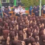 SMPN 1 Sukawening Gelar Pembinaan Pagi, Kepala Sekolah H. Iwan Ridwan S.Pd., M.Pd. Tekankan Disiplin dan Karakter Siswa