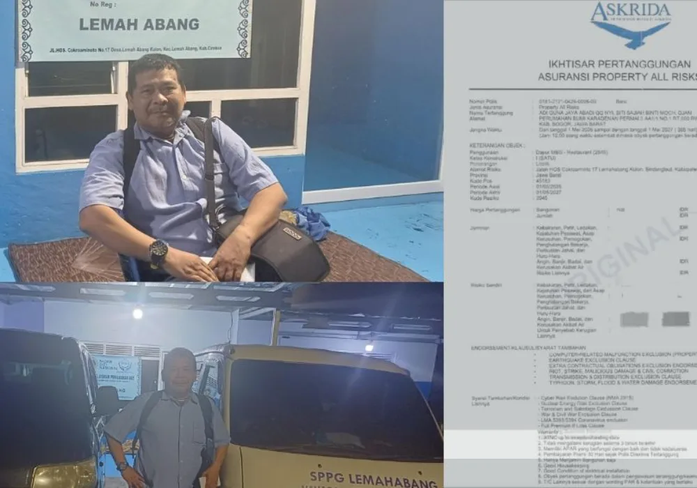 Rumah Jadi Dapur SPPG MBG, Pemilik dan Penyewa Sepakat Asuransikan Properti