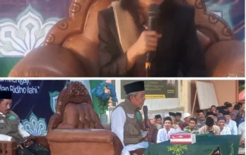 Pengajian Bulanan Desa Mangunreja Dengan Penceramaah Dari Sumedang.