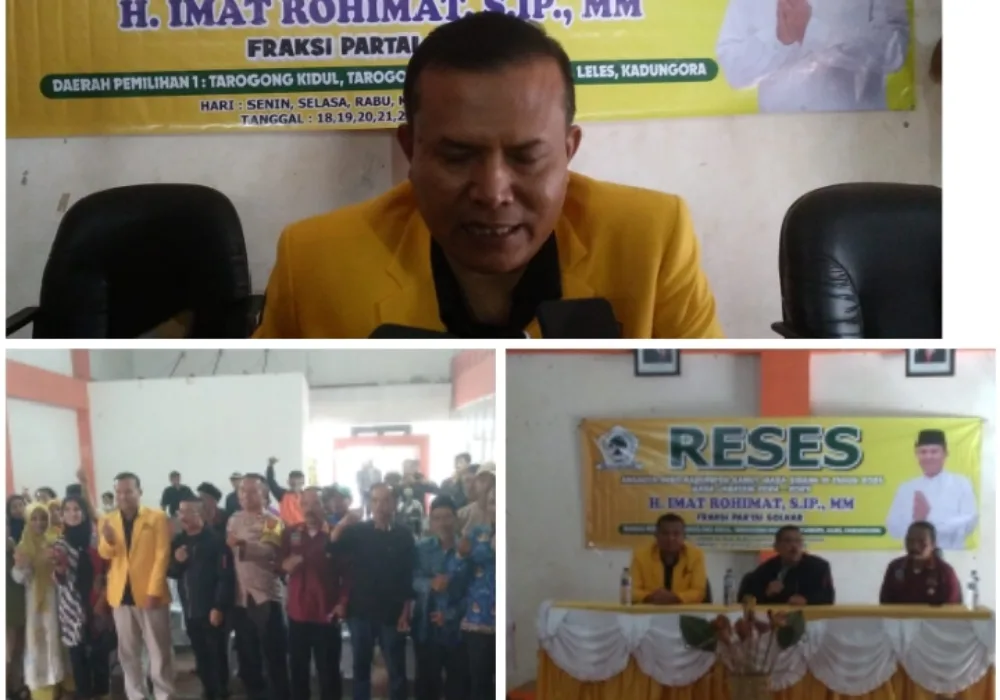 Reses DPRD Garut Masa Sidang III 2026, H.Imat Rohimat Serap Aspirasi Warga Mekarjaya.