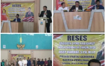 Reses DPRD garut masa sidang III tahun 2026 Asep Rahmat serap aspirasi warga malangbong.
