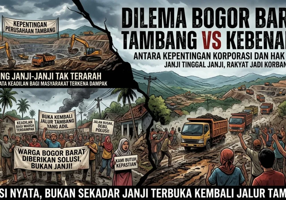 Ketika Janji Berhadapan dengan Kebijakan, PANDAWA Soroti Arah Baru Tambang Bogor Barat