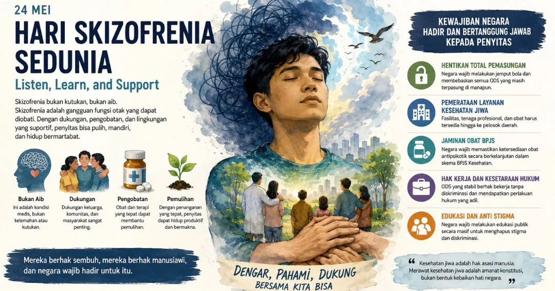 Skizofrenia dan Tanggung Jawab Negara terhadap Penyitas