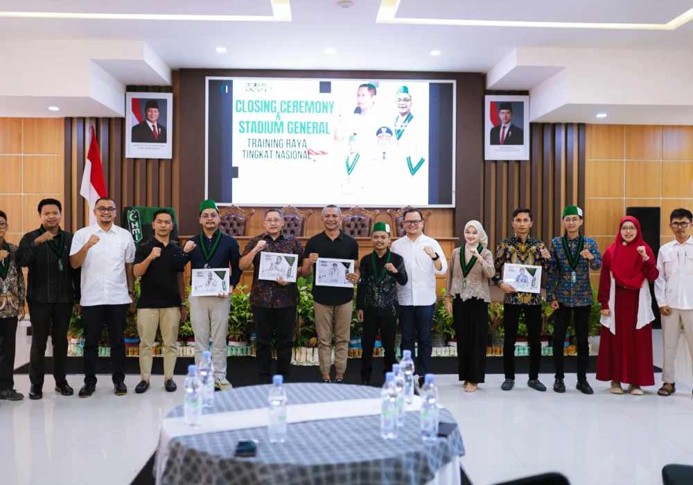 HMI Kota Bogor Tutup Training Raya LK II-LKK, Dihadiri Anas Urbaningrum dan Jenal Mutaqin