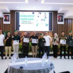 HMI Kota Bogor Tutup Training Raya LK II-LKK, Dihadiri Anas Urbaningrum dan Jenal Mutaqin