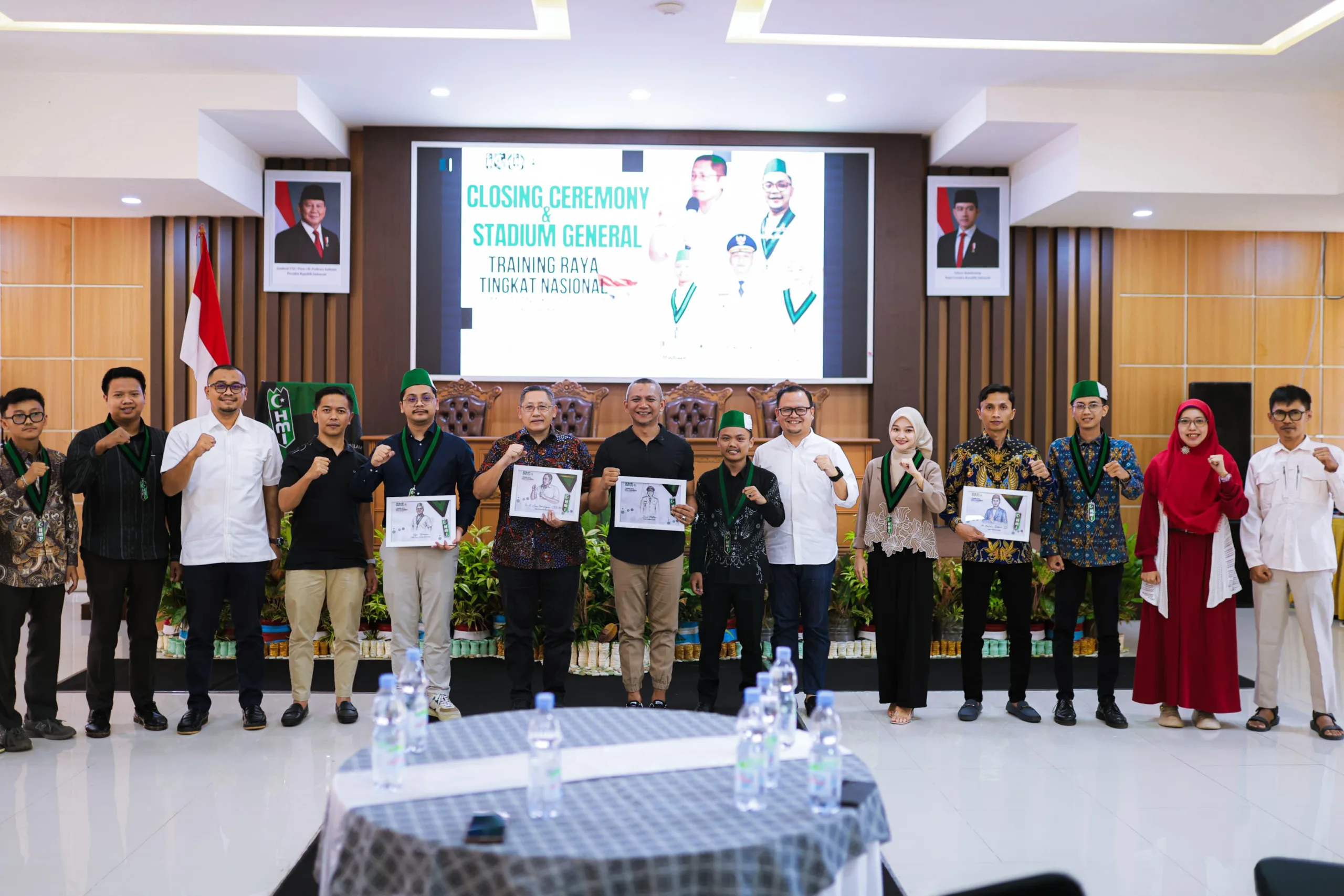 HMI Kota Bogor Tutup Training Raya LK II-LKK, Dihadiri Anas Urbaningrum dan Jenal Mutaqin