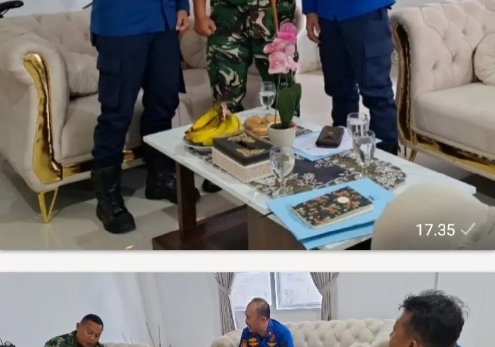 Water Tank TNI di Garut Perkuat Sinergi Dengan Damkar, Dalam Penanganan Kebakaran