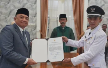 Dilantik Bupati Garut, Nova Wylian Sumaryo Ajak Warga Bersatu dan Langsung Bekerja