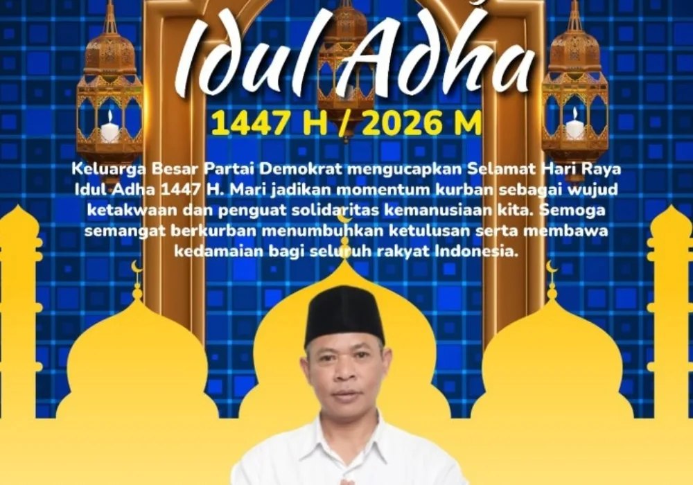 Partai Demokrat Garut: Semangat Kurban Perkuat Solidaritas dan Kedamaian Bangsa