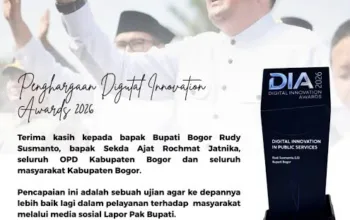 Akun Lapor Bupati Bogor Sesaat Akan Tembus 50K Followers