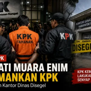 OTT KPK Muara Enim, Bupati Edison Diamankan dalam Operasi Senyap