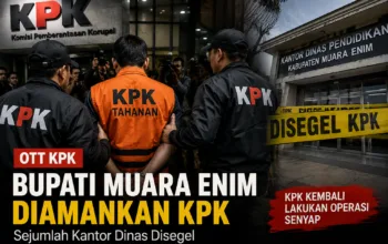 OTT KPK Muara Enim, Bupati Edison Diamankan