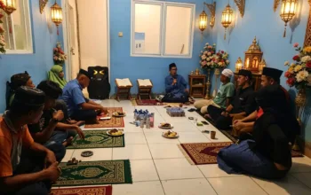 Anggota DPRD Kabupaten Bogor Achmad Yaudin Sogir kembali Isi Tausiah Pengajian Jurnalis di Majelis Taklim Al-Qalam