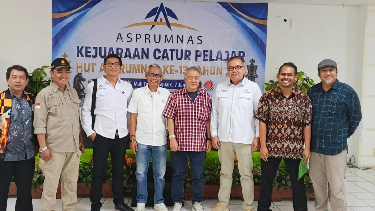 ASPRUMNAS Dukung Kejuaraan Catur Pelajar, Ruly Muliarto: Sportivitas dan Karakter Harus Dibangun Sejak Dini