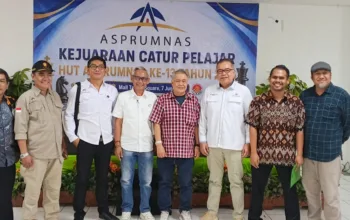 ASPRUMNAS Dukung Kejuaraan Catur Pelajar, Ruly Muliarto: Sportivitas dan Karakter Harus Dibangun Sejak Dini