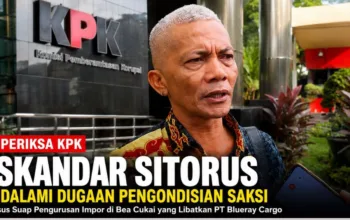 KPK Periksa Iskandar Sitorus, Ungkap Dugaan Pengumpulan Data Saksi Blueray Cargo