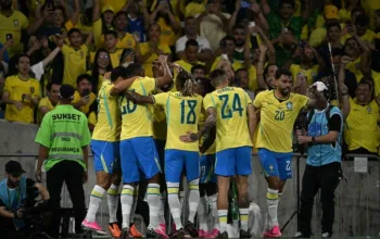 Brasil Tekuk Mesir 2-1 di Laga Uji Coba