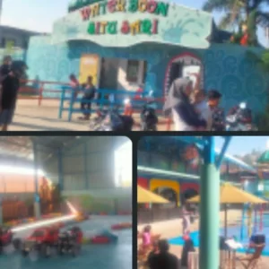 Waterboom Situ Sari Garut Kian Diminati Pengunjung Membludak Meski Hari Biasa