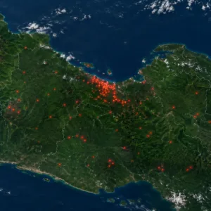 Hotspot Papua Tengah Capai 1.923 Titik, Nabire Terbanyak