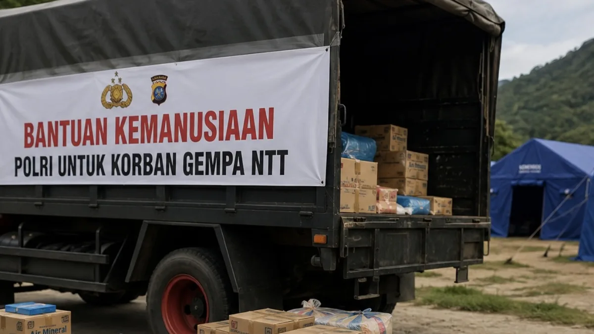 Gempa NTT, Kapolda Minta Pengungsi Segera Lapor Belum Dapat Bantuan