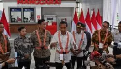 Jokowi Resmikan Pengembangan Stasiun Manggarai Tahap 1