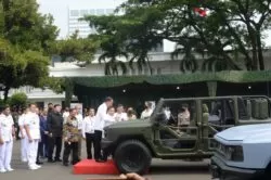 Presiden dan Panglima TNI Hadiri, Rapim Kemhan RI