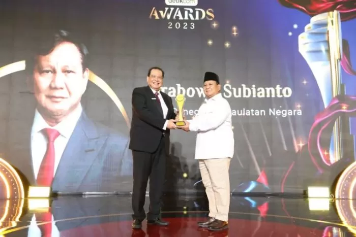 Prabowo Raih Penghargaan “Tokoh Peneguh Kedaulatan Negara”
